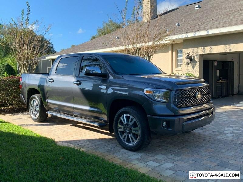 2020 Toyota Tundra PLATINUM for Sale in United States