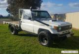 1990 TOYOTA LANDCRUISER HZJ75RP DIESEL 1HZ 4.2LTR TURBO CAB CHASSIS 4wd Ute  for Sale