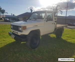 Item 1990 TOYOTA LANDCRUISER HZJ75RP DIESEL 1HZ 4.2LTR TURBO CAB CHASSIS 4wd Ute  for Sale