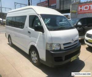 Item 2007 Toyota HiAce TRH223R Commuter White Automatic A Bus for Sale