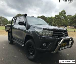 Item 2017 Toyota Hilux GUN126R MY17 SR (4x4) Graphite Auto 6sp A Dual Cab Utility for Sale