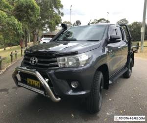 Item 2017 Toyota Hilux GUN126R MY17 SR (4x4) Graphite Auto 6sp A Dual Cab Utility for Sale