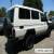 2002 Toyota Landcruiser HZJ78R (4x4) 3 Seat White Manual 5sp M TroopCarrier for Sale