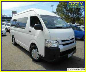 Item 2016 Toyota HiAce TRH223R MY16 Commuter French Vanilla Automatic 6sp A Bus for Sale