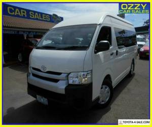 Item 2016 Toyota HiAce TRH223R MY16 Commuter French Vanilla Automatic 6sp A Bus for Sale