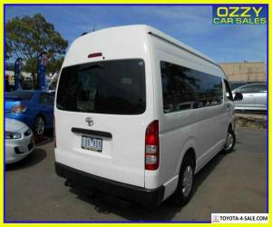 Item 2016 Toyota HiAce TRH223R MY16 Commuter French Vanilla Automatic 6sp A Bus for Sale