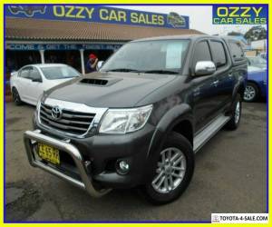 Item 2015 Toyota Hilux KUN26R MY14 SR5 (4x4) Graphite 5 SP AUTOMATIC for Sale