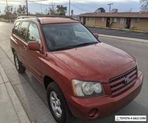 Item 2003 Toyota Highlander for Sale