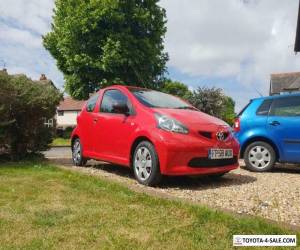 Item Toyota Aygo VVT-I Red Hatchback 2008 Low 47200 Mileage for Sale