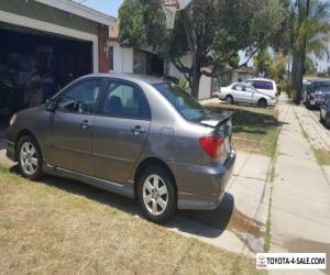 Item 2006 Toyota Corolla S for Sale