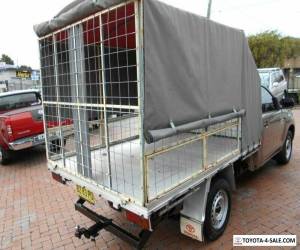 Item 2009 Toyota Hilux TGN16R 09 Upgrade Workmate Bronze Manual 5sp M Cab Chassis for Sale