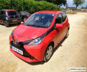 Item 2015  TOYOTA AYGO  X-PLAY.  AUTOMATIC . 5 DOOR IN RED. for Sale