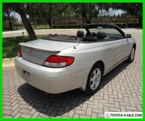 Item 2001 Toyota Solara SLE V6 65,338 Low Miles Clean Carfax for Sale