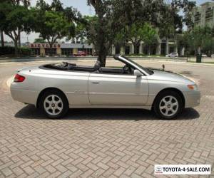 Item 2001 Toyota Solara SLE V6 65,338 Low Miles Clean Carfax for Sale