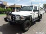 2008 Toyota Landcruiser VDJ79R Workmate Manual 5sp M Cab Chassis for Sale