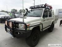 2012 Toyota Landcruiser VDJ79R MY13 Workmate Double Cab Manual 5sp M