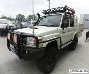 Item 2012 Toyota Landcruiser VDJ79R MY13 Workmate Double Cab Manual 5sp M for Sale