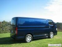 TOYOTA HIACE VAN - TURBO DIESEL - AUTO - LOW KLMS