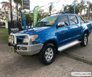 Item 2005 Toyota Hilux GGN25R SR5 Blue Automatic A Utility for Sale