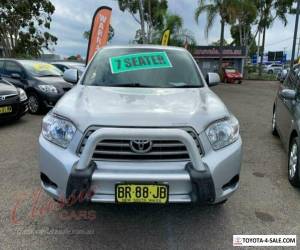 Item 2009 Toyota Kluger GSU40R KX-R (FWD) 7 Seat Silver Automatic 5sp A Wagon for Sale