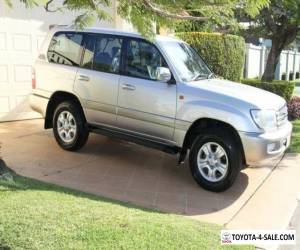 2003 Toyota Landcruiser UZJ100R Sahara Silbergrau Automatic 5sp A Wagon for Sale