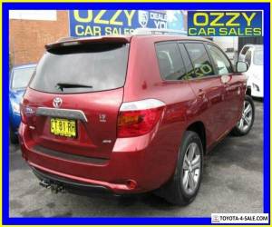 Item 2009 Toyota Kluger GSU40R KX-S (FWD) Red Automatic 5sp A Wagon for Sale