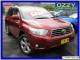 2009 Toyota Kluger GSU40R KX-S (FWD) Red Automatic 5sp A Wagon for Sale