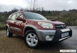 RAV4 XT3 5 DOOR 4X4 DIESEL MANUAL 2004 RED AC SUNROOF for Sale