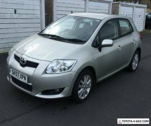 Item 2007 TOYOTA AURIS AUTOMATIC VERY LOW MILEAGE NO RESERVE for Sale