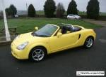 TOYOTA MR2 1.8 VVTI ROADSTER ONLY   72 BUILT IN YELLOW for Sale