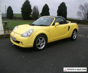 Item TOYOTA MR2 1.8 VVTI ROADSTER ONLY   72 BUILT IN YELLOW for Sale