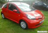 TOYOTA AYGO 3 DOOR RED for Sale