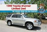 1999 Toyota 4Runner Limited 2WD! Florida ZERO Rust! NO RESERVE AUCTION for Sale