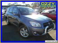 2009 Toyota RAV4 ACA33R 08 Upgrade Cruiser L (4x4) Blue Manual 5sp M Wagon