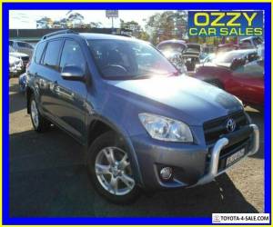 Item 2009 Toyota RAV4 ACA33R 08 Upgrade Cruiser L (4x4) Blue Manual 5sp M Wagon for Sale