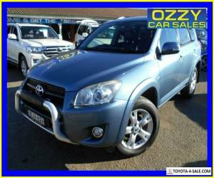 Item 2009 Toyota RAV4 ACA33R 08 Upgrade Cruiser L (4x4) Blue Manual 5sp M Wagon for Sale