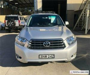 Item 2010 Toyota Kluger GSU40R KX-S Silver Automatic A Wagon for Sale